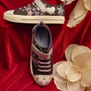 ❤ Denim Sneakers- Kids- Light💡Up ❤